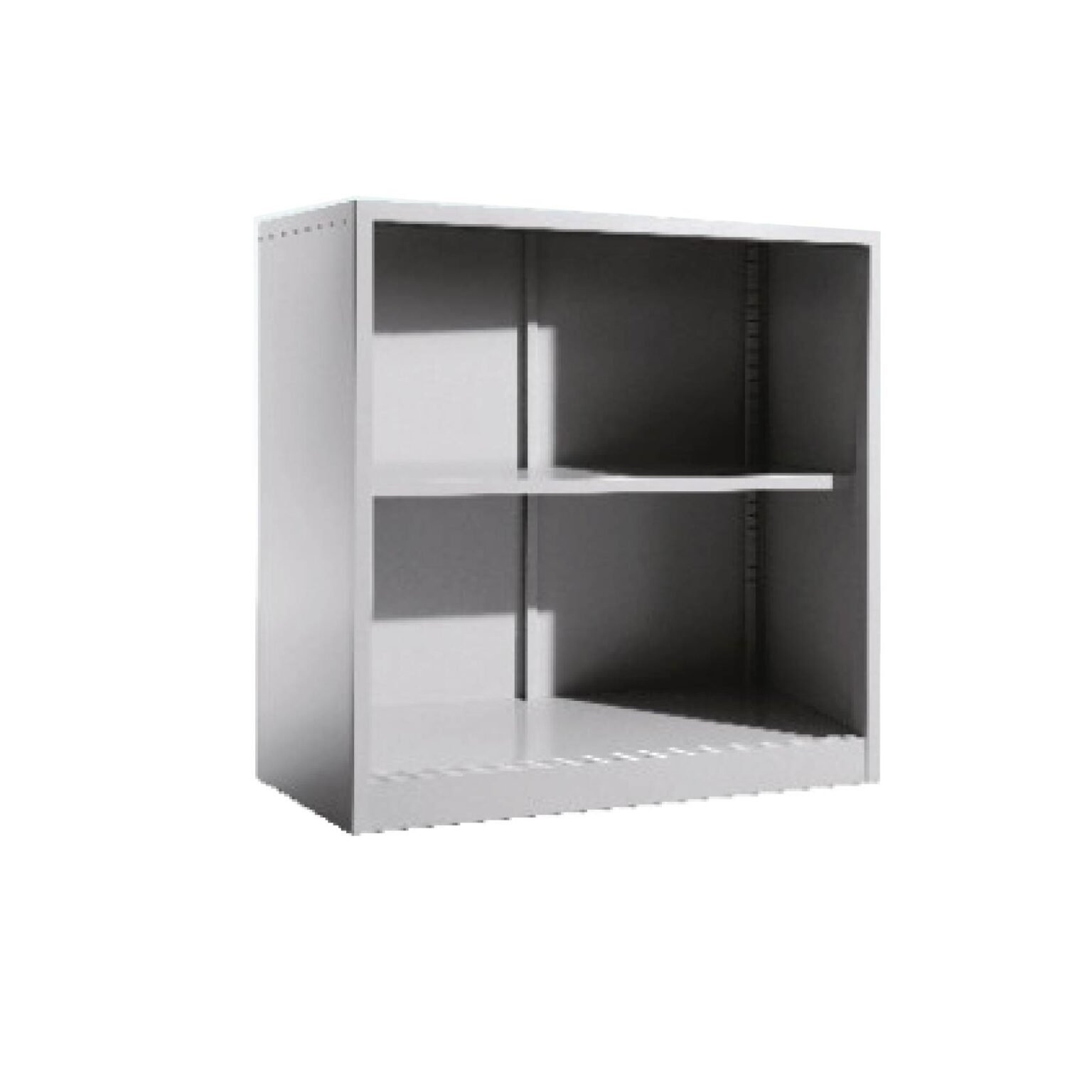 HALF HEIGHT CUPBOARD WITH STEEL WITHOUT DOOR C/W 1 ADJUSTABLE SHELVES