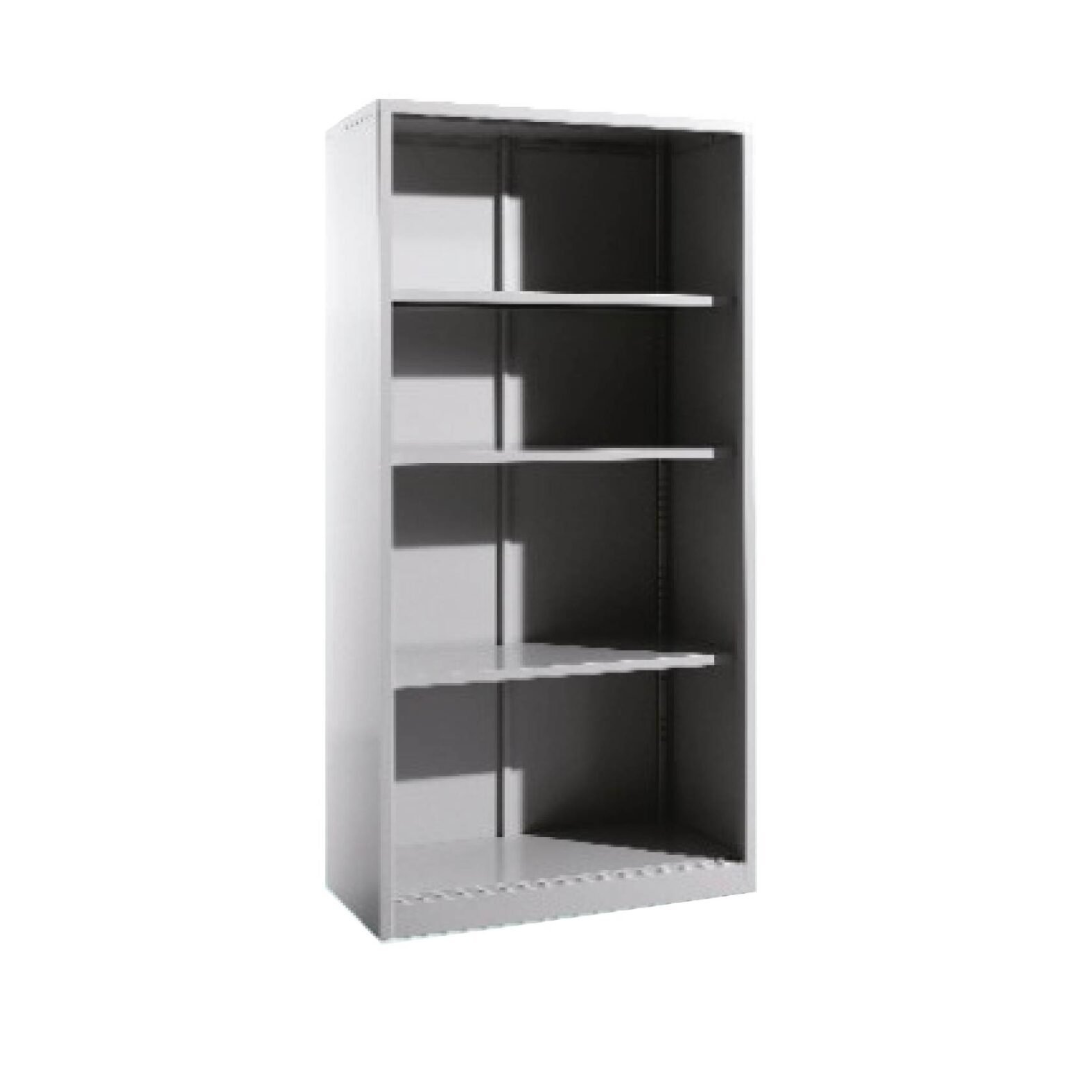 FULL HEIGHT CUPBOARD WITHOUT DOOR C/W 3 ADJUSTABLE SHELVES