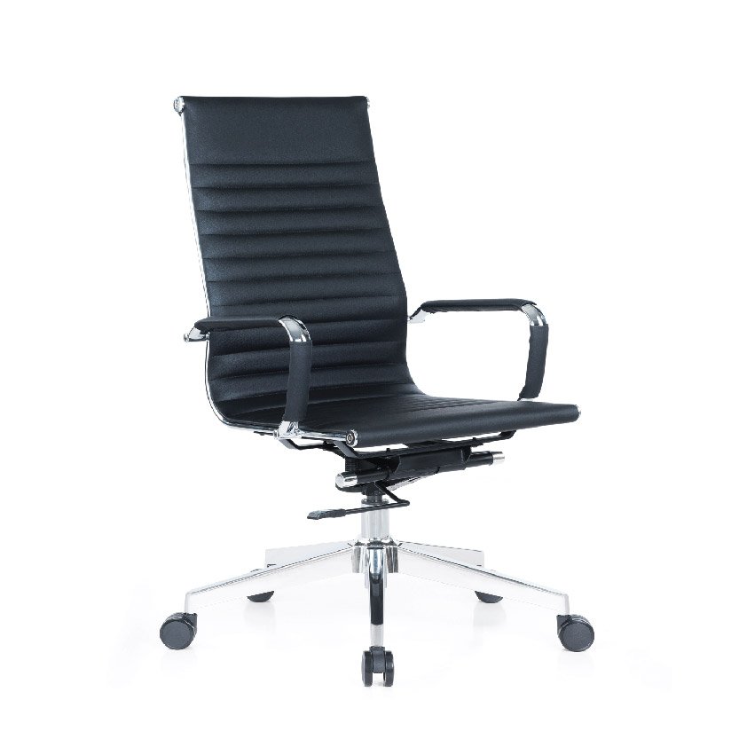 【READY STOCK】PU-A701 PU LEATHER HIGH BACK CHAIR