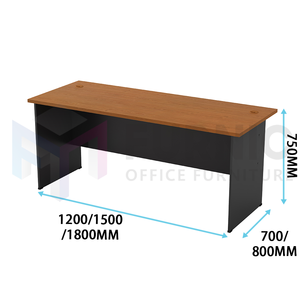 G SERIES 4FT WOOD LEG STANDARD TABLE WITH FIXED PEDESTAL SET – Furnic