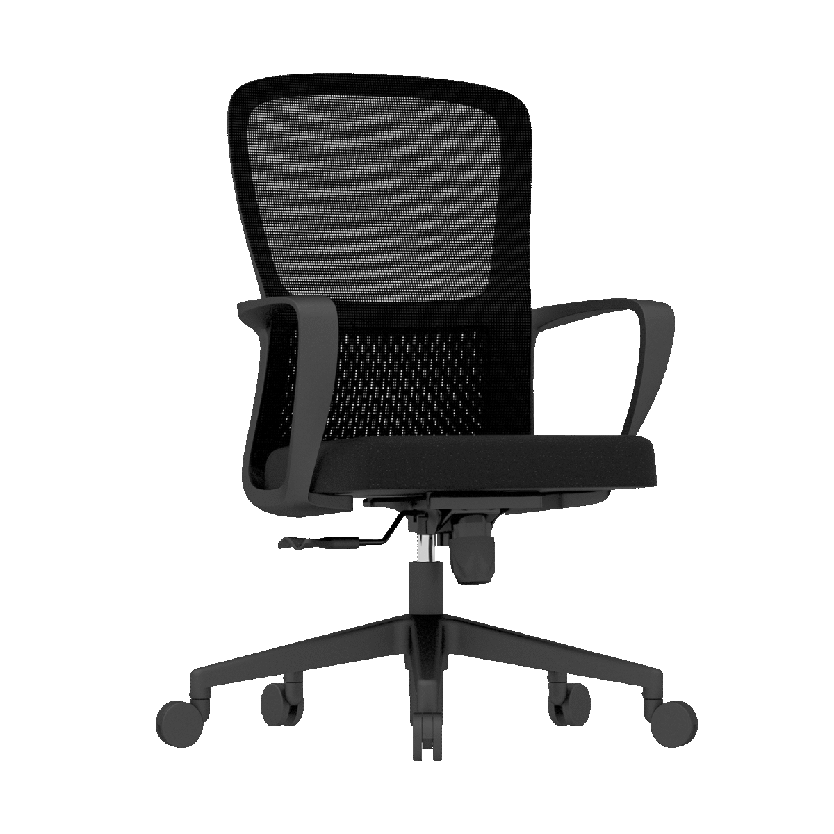【READY STOCK】 EC-B697 ERGONOMIC MEDIUM BACK MESH CHAIR
