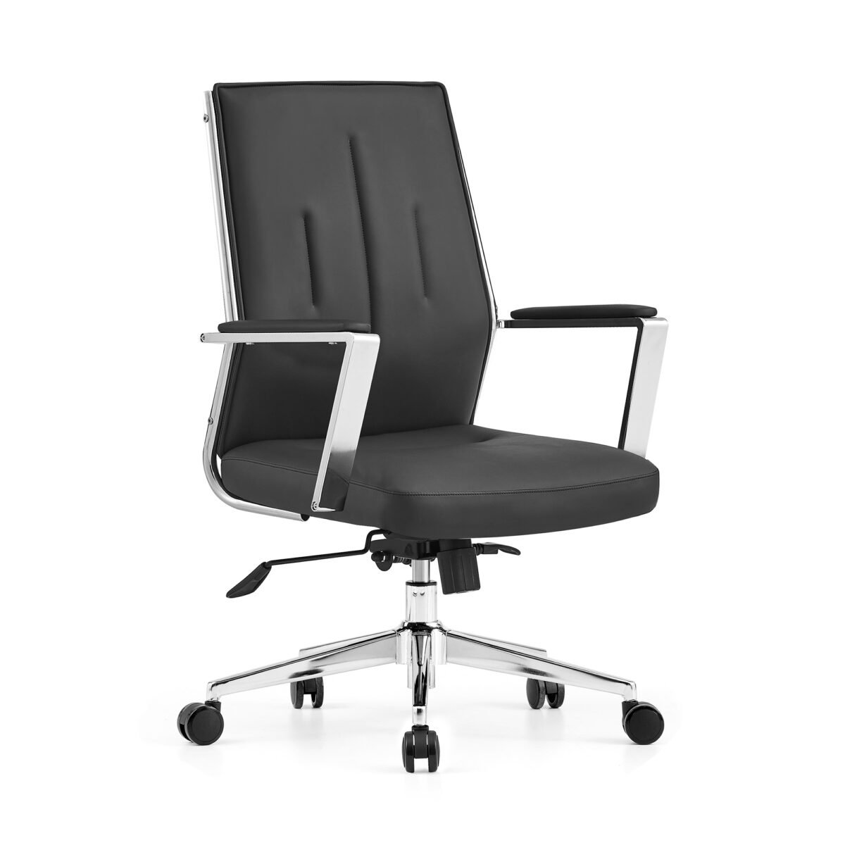 EC-AMT01B MEDIUM BACK PU CHAIR
